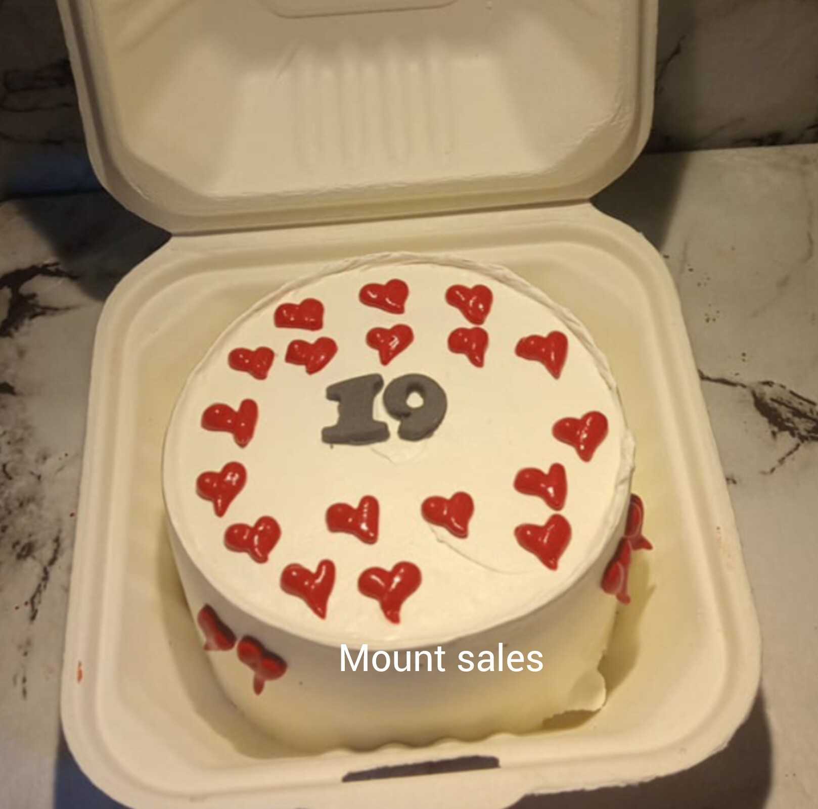 Premium RED N White Velvet Cake